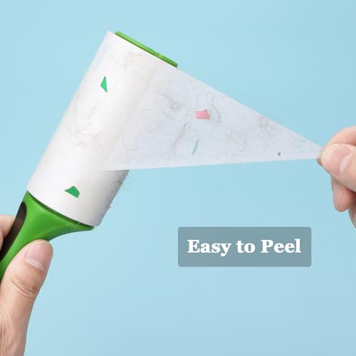 4 inch Lint Roller Refills Compatible with Evercare PetLovers Extra Sticky Lint Roller 6 Pack of Refills Only 60 Sheets per Refill 360 Sheets Total (1 1/2'' Inside Dia.) - size: 4 inch (1.5'' Inside Dia.)