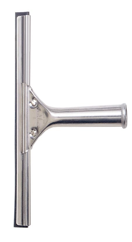 Unger Professional Stainless Steel Heavy-Duty Squeegee,12",Silver,(Pack of 10) - size: 12-inch (Pack of 10), style: 12” Stainless Steel Squeegee