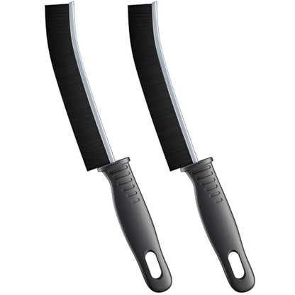 2-Pack Crevice Brushes for Tight Spaces, Home Essentials, Easy to Clean