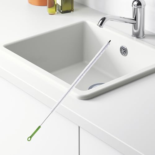 28" Sewer Cleaning Brush, Long Pipe Cleaners, Bendable Multipurpose Pipe Dredge Tool Drain Pipe Cleaner for Restaurant Shower