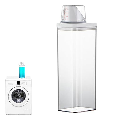 Multi-Purpose Liquid Dispenser - Spill-Proof Silicone Seal for Fabric Softener, Dish Soap & Laundry Storage (XL) - color: Xl