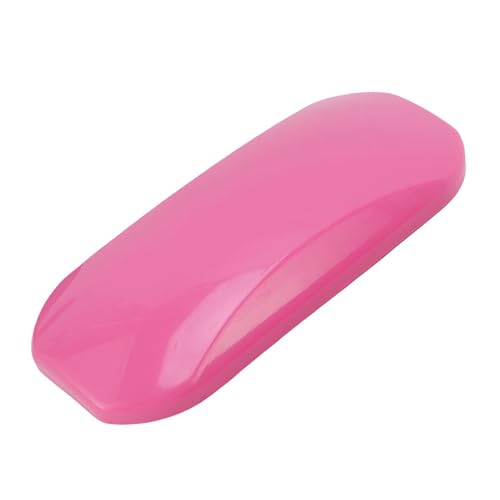 YUYTE Handheld Crumb Sweeper, Reusable Carpet Sweeper Cleaner Lint Roller Hair Removal Brush for Pet Hair Dust on Bedding Clothes Furniture with Washable Design (Rosy)