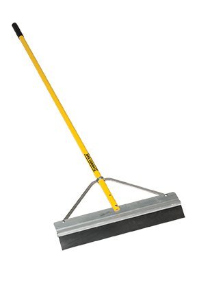 Midwest Rake S550 Professional Series Seal Coat Squeegee Powder-Coated Aluminum Cushion Gripped Handle (Various Sizes and Styles), 24" Rubber Blade Head, 82" Powder-Coated Aluminum Handle - size: 24" Rubber Blade Head, style: 82" Powder-Coated Aluminum Ha