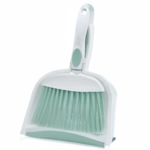 Broom Dustpan Brush Small Dust pan: Small Broom and Dustpan Set Mini Dust pan and Brush Set for Desk, Home, Camping Tent (Light Green) - color: Light Green, size: 1pcs