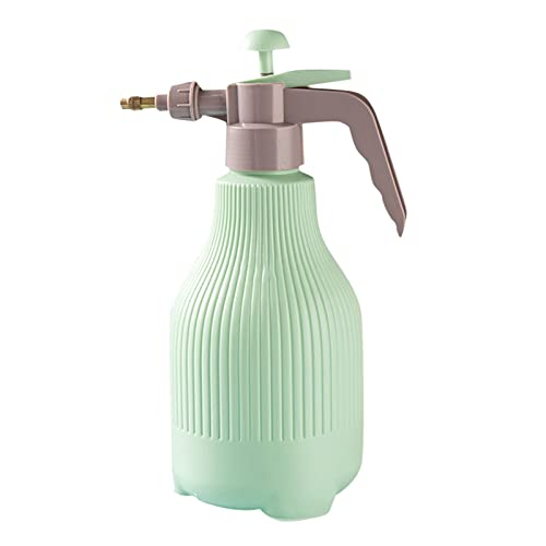 1500ml Gardening Spray Bottle with Rotating Nozzle - Large Area Uniform Spray, Sealed Copper Head, Ergonomic Handle Design (Green) - color: Green