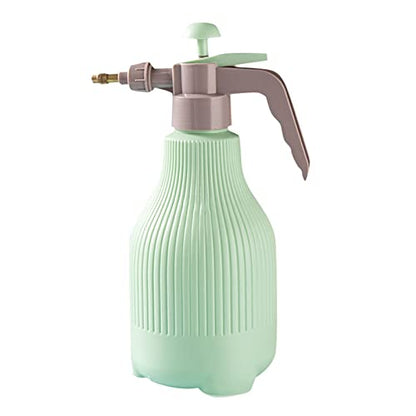 1500ml Gardening Spray Bottle with Rotating Nozzle - Large Area Uniform Spray, Sealed Copper Head, Ergonomic Handle Design (Green) - color: Green