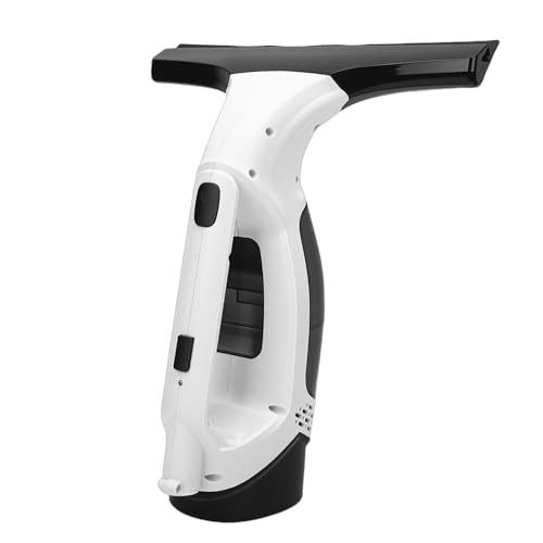 Bewinner Cordless Window Vacuum Cleaner 1.2KPa Suction 11in Silicone Wiper Blade Electric Squeegee with 150ml Detachable Water Tank for Glass Shower Mirror Tile