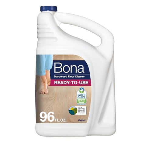 Bona Hardwood Floor Cleaner Refill - 96 fl oz - Unscented - Refill Spray Mops and Spray Bottles - Residue-Free Floor Cleaning Solution for Wood Floors - size: 96 Fl Oz (Pack of 1)