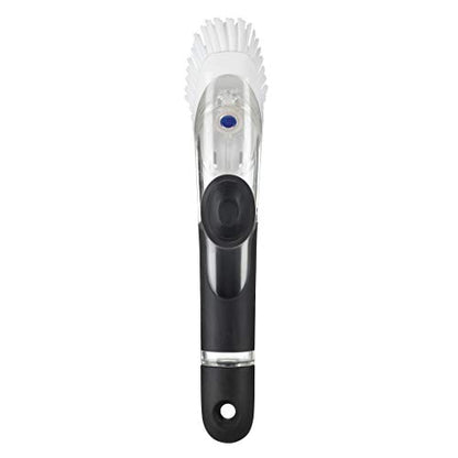 OXO Good Grips Soap Dispensing Dish Brush Refills, 2 Pack, White, Nylon Bristles - size: 2 Count (Pack of 1)