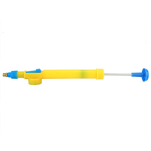 Aramox Manual Sprayer, Adjustable Nozzle Plastic High Pressure Garden Watering Tool for Plants and Flowers, Fits Standard 1.25L 2.5L Bottles, Lightweight Compact Design