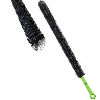 17” Pipe Cleaner, Cleaning Brush, Shower Cleaner Brush, Sink Drain Cleaner, Shower Drain Cleaner, Shower Brush For Cleaning, Dryer Vent Brush, Long Bottle Brush, Hair Drain Clog Remover, Bathtub Brush