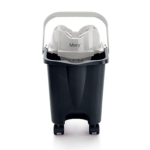 Rayen 0336.12 Mery's Mop Bucket, Gray 38.2 x 25.5 x 39 cm