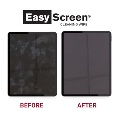 Easy Screen Cleaning Wipes, Electronic Screen Cleaning, Laptops, Monitors, Phone, Tablet, TV Screen Cleaning Wipe, 70 Wipes per Canister, Large 9"x 6" Durable Wipe - size: 1 Count (Pack of 70)