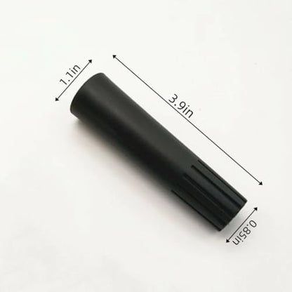Squeegee Adapter, Changes The Threaded Tip to a Standard Friction Taper Fit, Black 2pc