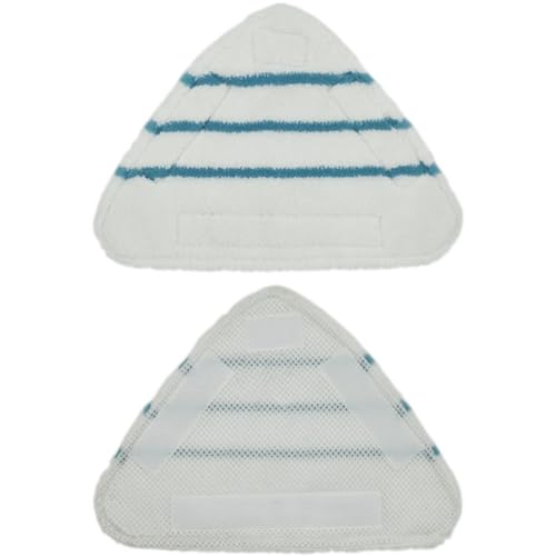 2Pcs mop pads Compatible with GOODMANS 10 in 1 Steam Mop Pads Steam Cleaning Floor Mats 35459X2 Washable Reusable Replacement Mopping Cloth
