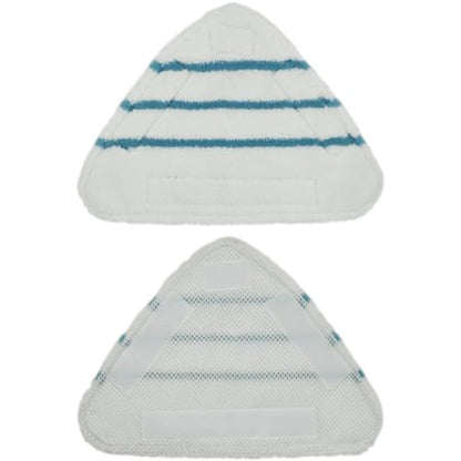 2Pcs mop pads Compatible with GOODMANS 10 in 1 Steam Mop Pads Steam Cleaning Floor Mats 35459X2 Washable Reusable Replacement Mopping Cloth