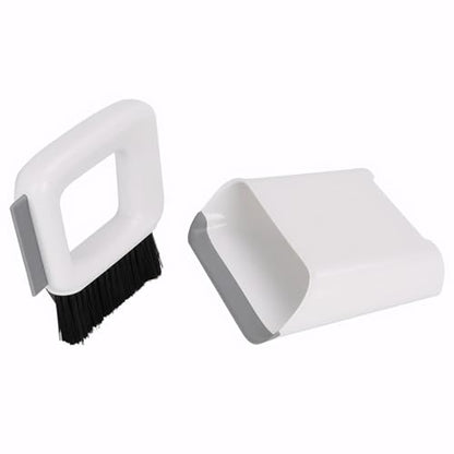 Mini Dustpan and Brush Wisp Broom and Dustpan Portable Handheld for Keyboard Bedroom Bathroom Kitchen Counter Camping Tent BBQ Table Pet(1 Set)