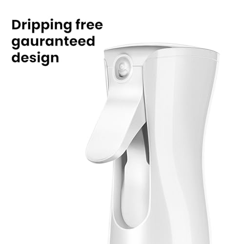 Mistifi Glass Oil Sprayer/Mister, 5.1 fl oz (150ml) Spray Bottle | Even Fan Spray, 1g Control, Anti-Drip, Refillable, for Air Fryer, Salad, BBQ, Oil, Olive Oil & Vinegar - color: White