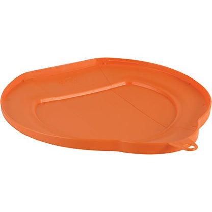 Vikan 56897 Lid,Pail,1.5 gal.,PP,Orange