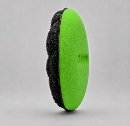 Jetz-Scrubz Scratch-Free Kitchen Scrubber Sponge – Dual Sided Non-Scratch Dish Cleaning Sponge for Cookware, Dishes & Kitchen Surfaces – Odor Resistant, Reusable – Round Scrub Sponges (3 Pack, Green) - color: Green