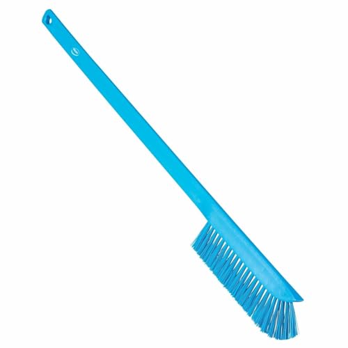 Vikan 41973 Ultra-Slim Cleaning Brush with Long Handle, 23.62" Medium, Blue - color: Multicolor