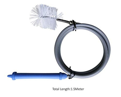59 Inch Drain Cleaner Brush, Pipe Cleaner Clog Remover for Cleaning Sink, Bathtub,kitchen, AC Pipe,Shower Drain