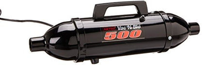 METROVAC VM12500T Vac N' Blo 500W Hand Vacuum & Blower, 120V, Powerful, Lightweight, All-Steel Construction, Dry Pickup, 60" Water Lift, Black Finish - style: Turbo Brush Kit