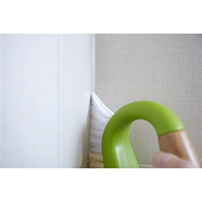 Full Circle Grunge Buster Grout & Tile Scrub Brush, Green - color: Green, size: Pack of 1, style: Grout & Tile Brush
