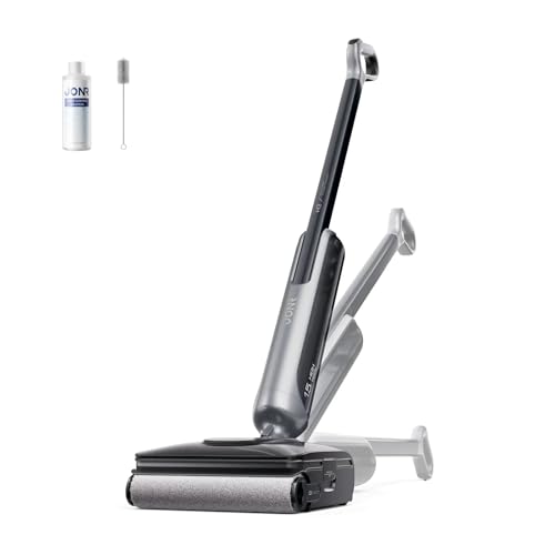JONR H2 Cordless Wet-Dry Vacuum Cleaner and Mop for Hard Floors, Innovative Odor Free Design, 180°Lie-Flat Cleaning, Auto Self-Cleaning, Powerful Stick Vacuum Cordless for Pet Hair