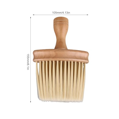 Keyboard Cleaning Brush, Wooden Piano Cleaner Brush, Instrument Dusting Brush Anti-Static Double Sided Ultra Soft Brush, Universal Guitar Laptop Synthesizers Keyboard Brush