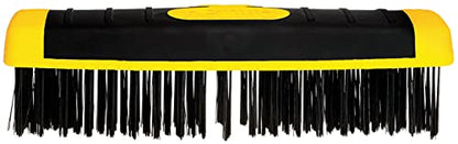 ALLWAY SB619 Soft-Grip Carbon Steel Wire Scrub Brush Block - style: Carbon Steel Wire Scrub Brush Block