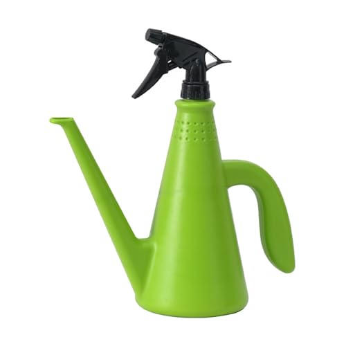 Adjustable Pressure Bottle with Nozzle Heavy Duty Construction & Compact Size for Garden Garden Sprayed Bottle - color: Green