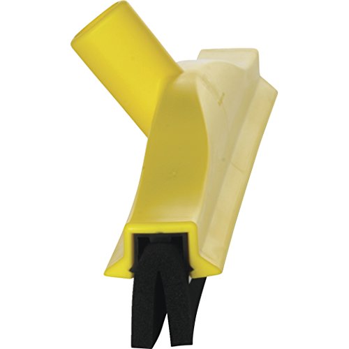 Vikan 77526 Squeegee,Fixed Head,Bench,16",PP/RB,Yellow - color: Yellow, size: 7752