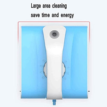 Double Side Magnetic Window Cleaner, Ultra-Strong Both Side Glass Wiper Surface Magnetic Cleaning Tool with Ergonomic Handle for Glazed Windows