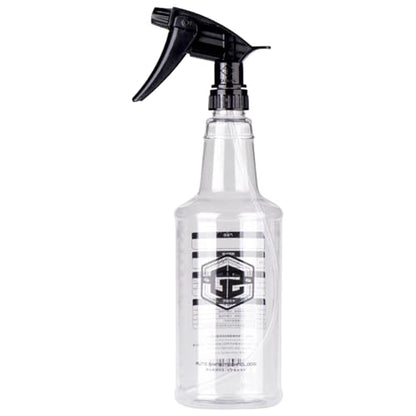 Freebily Spray Bottles 750ml Mist Spraying Empty Water Sprayer Bottle Plastic Refillable Containers for Cleaning Solutions Black One Size - color: Black