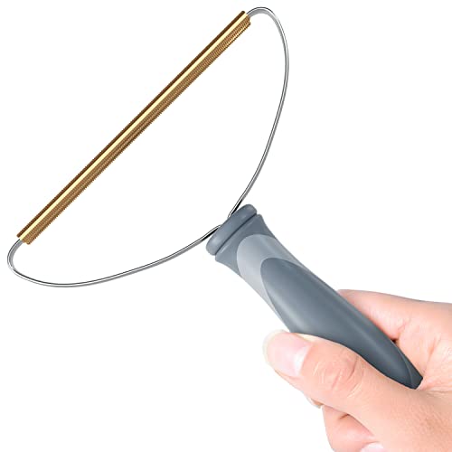 Pet Hair Remover, Dog Cat Hair Remover, Lint Cleaner Pro, Fur Removal Tool, Portable Carpet Scraper, Clothes Fuzz Rollers Hairball Shaver Brush for Carpets, Car Mat, Couch, Pet Bed, Furniture & Rug - color: Gray