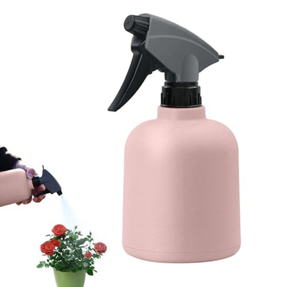 600ml Adjustable Leakproof Misting Water Sprayer - Empty Spray Bottles | Gardening, Cleaning Indoor Outdoor Home Yard Backyard Lawn Plant Care Tool - color: Pink