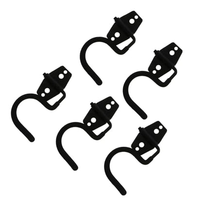 5pcs Heavy Duty Wall Mounted Hooks Premium Garage Tool Organizer for Brooms Mops Rakes for Warehouse Garden Shop and Basement Storage