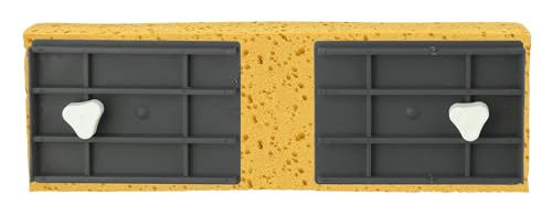 Sponge Mop Refill for Superio Mop 871 Only 9"x3" Screws: 6.5" Apart, 4 Pack - size: Replacement (4)