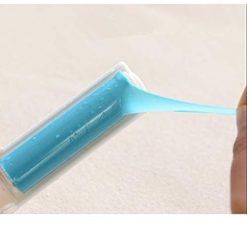 Portable Washable dust Remover Drum Portable Folding Clothes Sticky Hair Remover Pet Cats Dog Hair Removal dust dust Brush roll(Scode) - size: Scode