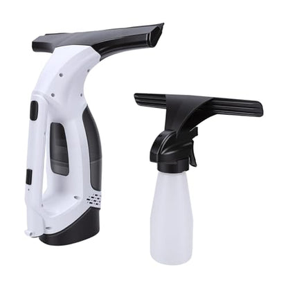 Sorandy Cordless Window Vacuum Squeegee, Handheld Window Vacuum, Electric Cleaning Tool with Spray Bottle & 2000Pa Suction, Ideal for, Tiles, Mirror, Countertop & Car Windshield