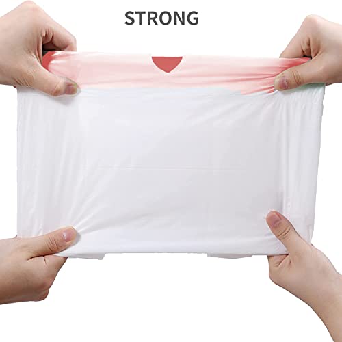 BEIDOU-PAC 8-10 Gallon Trash Bags Drawstring, 600 Count, White & Unscented Garbage Bags Multi-purpose for Business Home Bathroom Kitchen Commercial and Industrial - style: 8-10 Gallon |600 Count