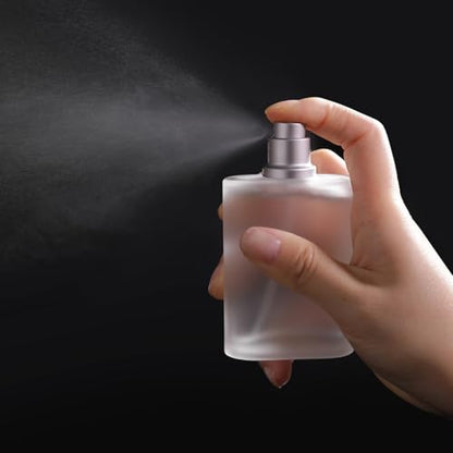 50ml/1.7 Oz Frosted Glass Spray Bottle Perfume Atomizer,Refillable Perfume Spray Bottle Perfume Bottles Empty with 3 Kinds of Perfume Dispenser (Frosted Glass 50ml) - style: Frosted Glass 50ml