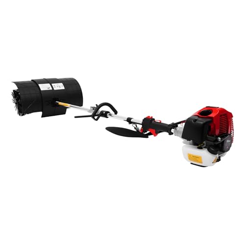 Handheld Sweeper 52cc Gasoline Leaf Blower for Lawn | ABS/Steel body | 52cc 2.3HP engine | 1L tank | Curved handle & strap