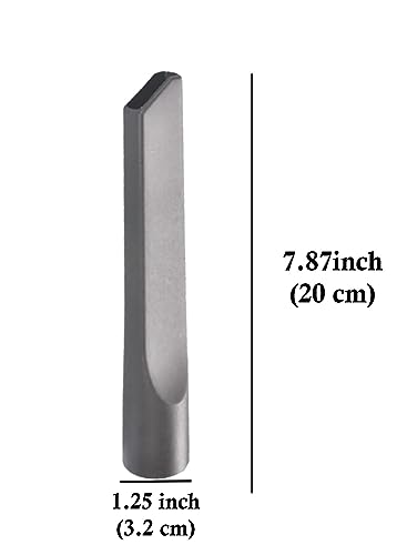 Vacuum Cleaner Nozzle Head, Replacement Head Crevice Tool Compatible 1.26" Round Attachment