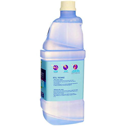 SWIFFER 23679 1.25-Liter Wet Jet Multi-Surface Solution - Open Window Fresh - Quantity 4 - size: 168.8 Fl Oz (Pack of 1)