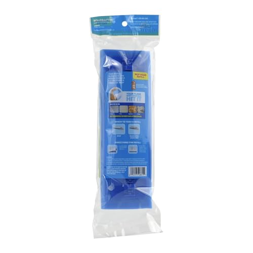 Mr. Clean Magic Eraser Squeeze Mop Refill, Foam, 9.9 X 3.4 X 1.6, White/Blue