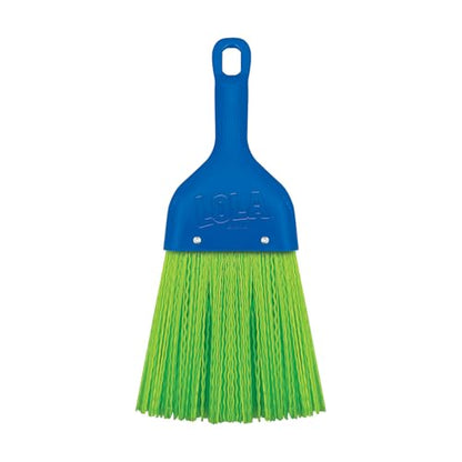 LOLA Heavy Duty Whisk Broom, Hand Brush, Durable Bristles, Whisks Away Dirt & Debris, Compact, Hang Hole for Easy Storage, Indoor/Outdoor, 1 Pack - size: 1 Count, style: 2026 Model