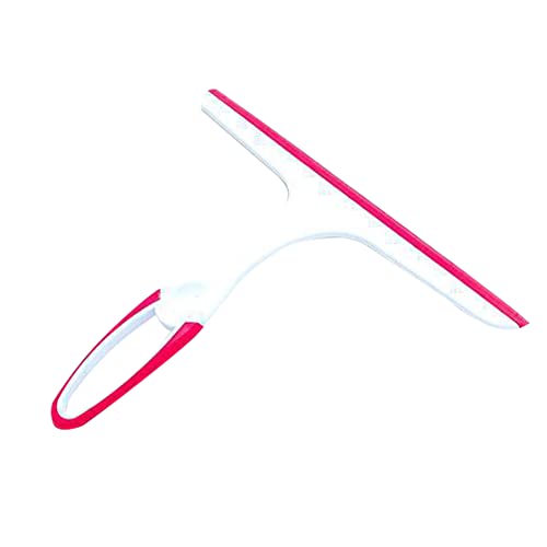Magik 1-2 Pcs Super Flexible Silicone Squeegee Car Windshield Window Home Cleaning (1 Pack, Pink) - color: Pink, size: 1 Pack