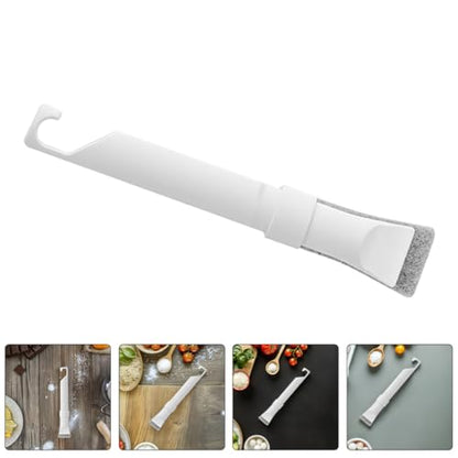 BESTOYARD Multifunctional Corner Cleaning Brush and Track Groove Cleaner Set with 10 Replacement Scrub Brushes for Kitchen Bathroom Narrow Spaces and Household Use